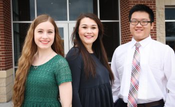 All-State First Chairs: Brittany Brewer, Meredith Marcum and Stephen Zheng
